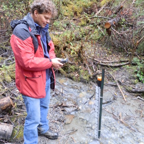 Water sampling as part of water quality monitoring program